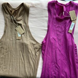 Set of 2 Skims Foil maxi dresses